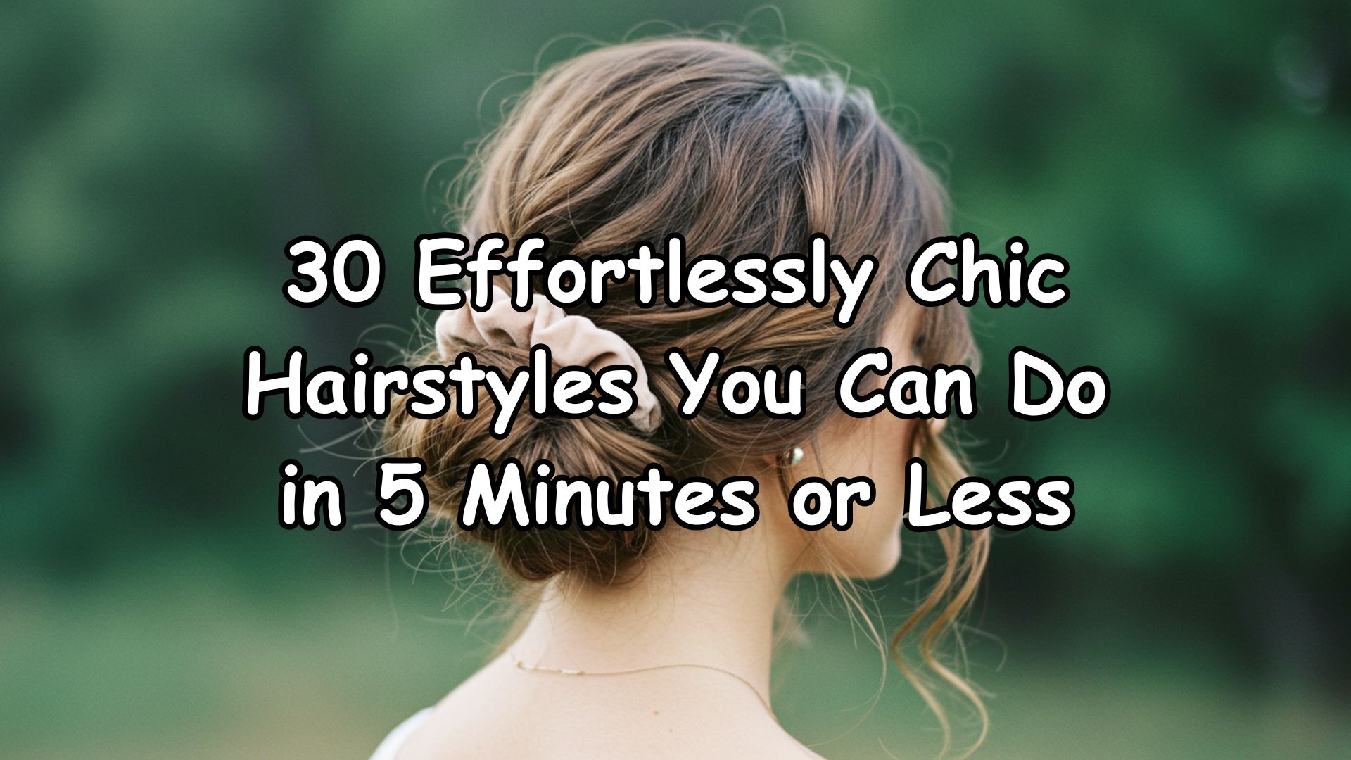 30 Effortlessly Chic Hairstyles You Can Do in 5 Minutes or Less