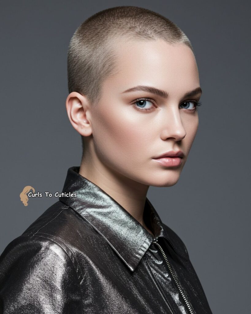 Buzz Cut Chic Short Hairstyle