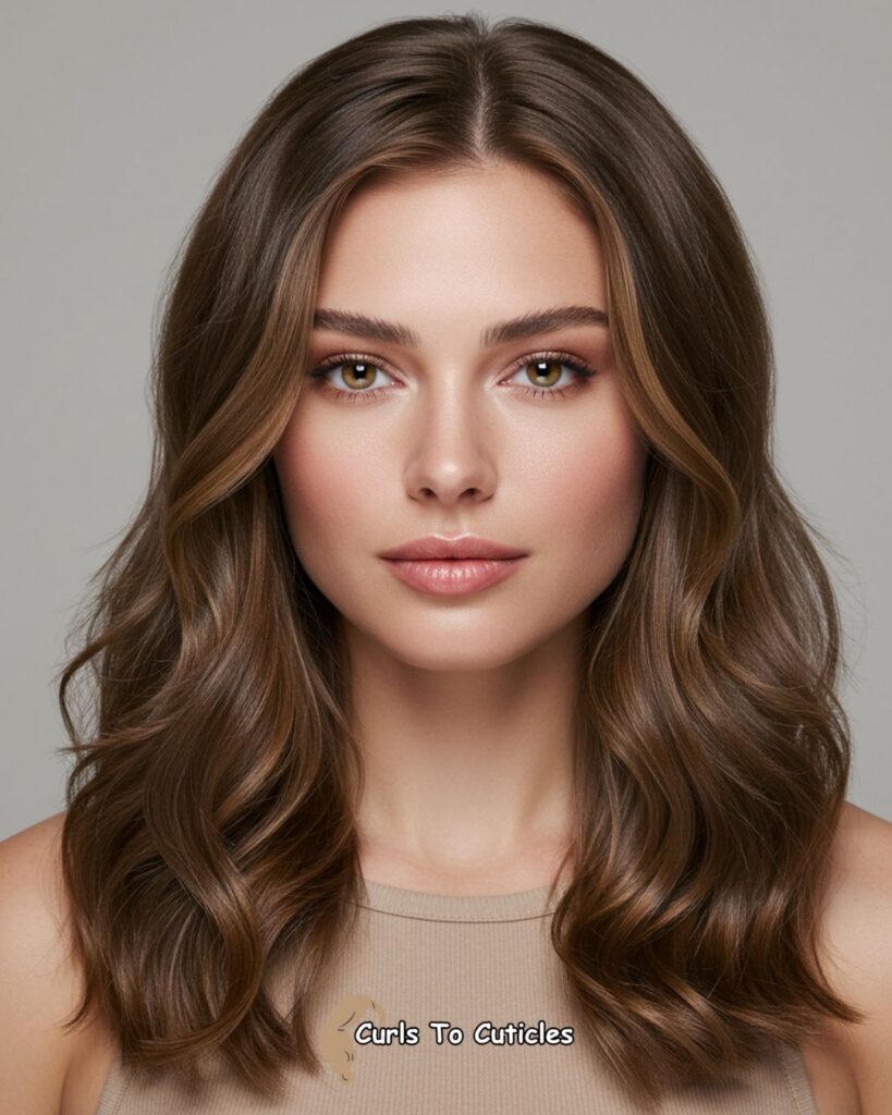 Long Hairstyle for heart Faces