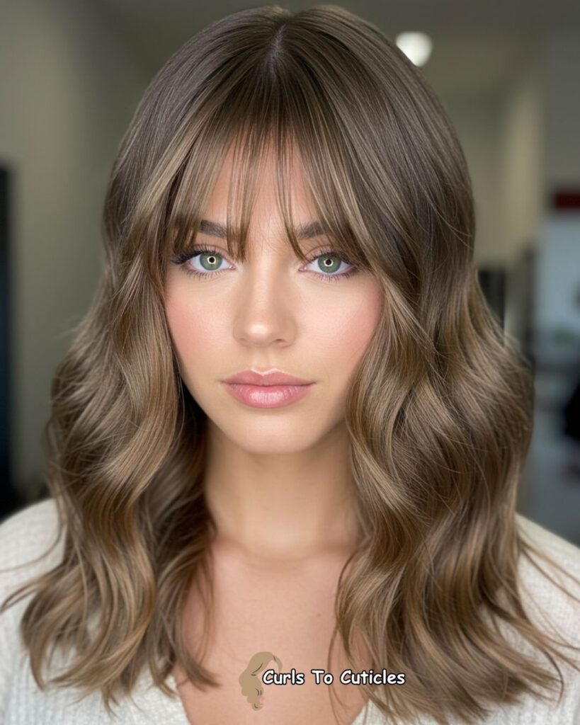 Long Hairstyle for long Faces