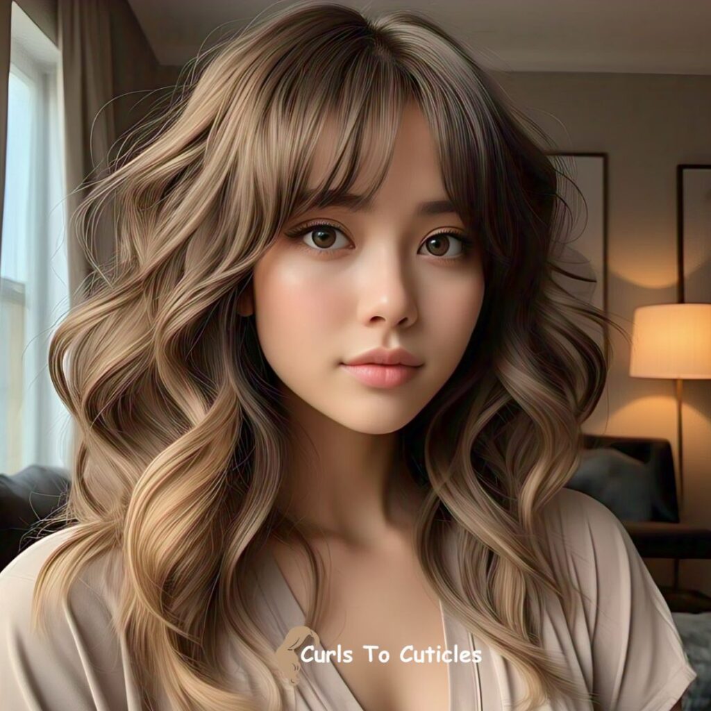 Long Hairstyles for Heart-Shaped Faces