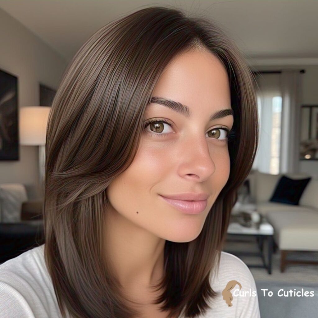 Long Hairstyles for Round Faces