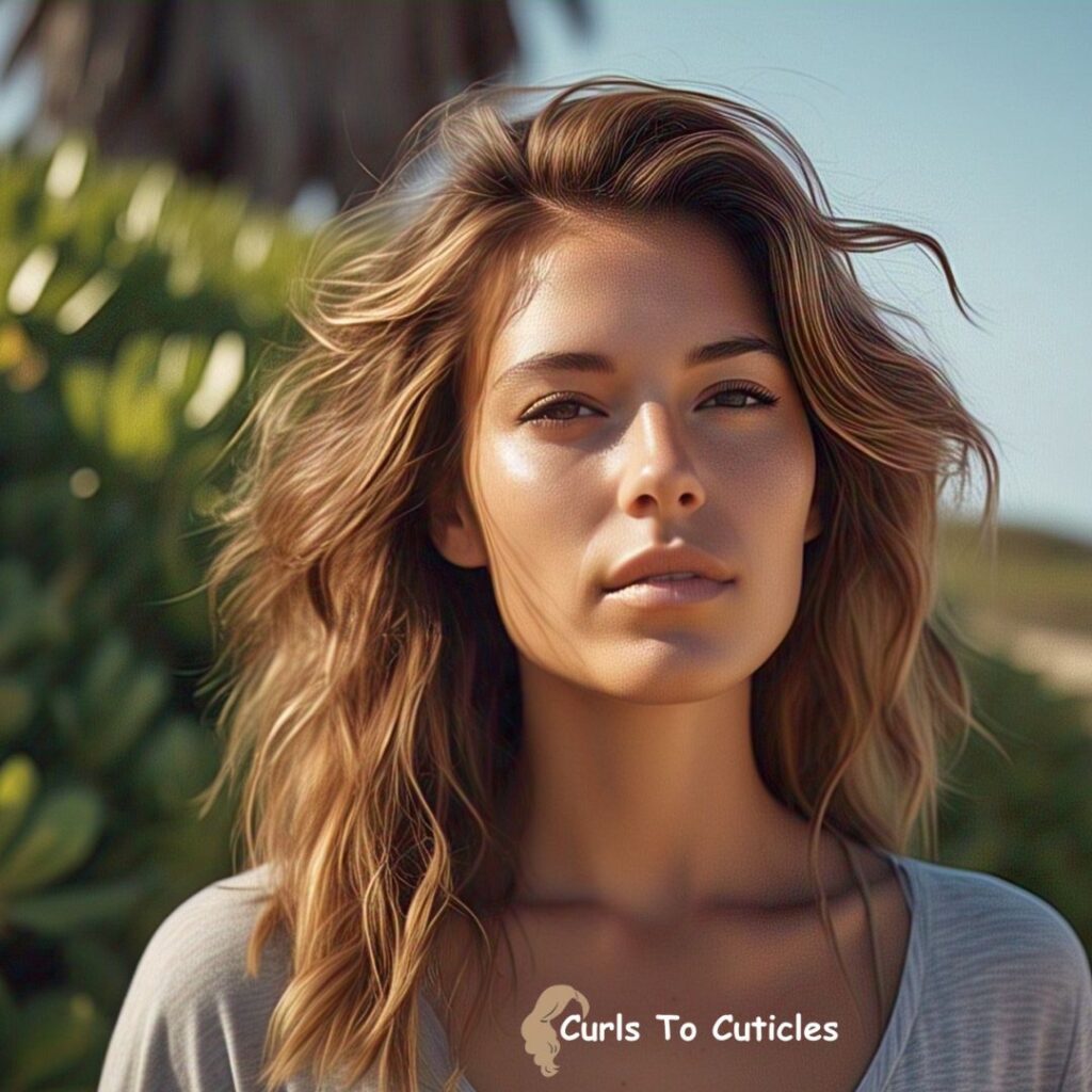 Long Hairstyles for Triangle Faces