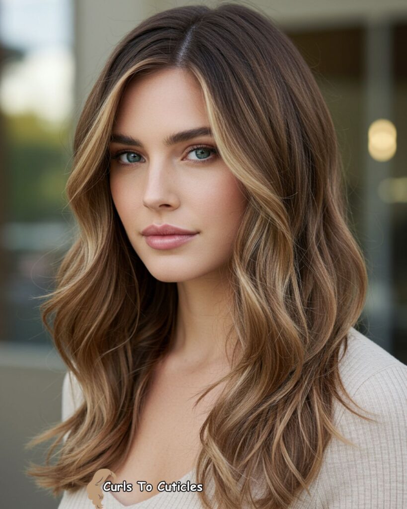 Long length Hairstyle for square Faces