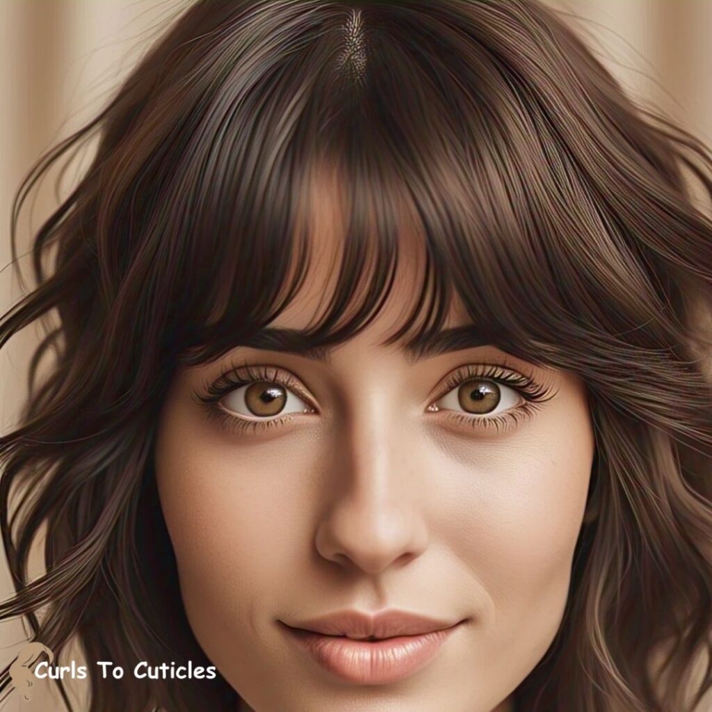 Medium Hairstyles for Heart-Shaped Faces 2