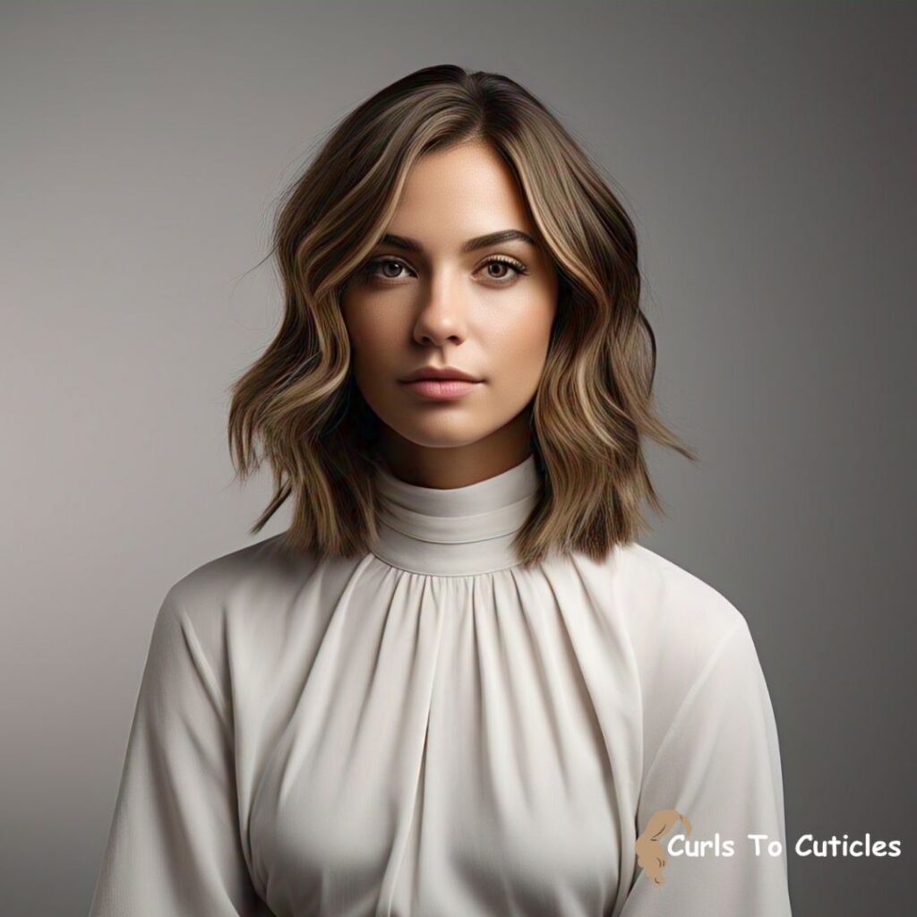 Medium Hairstyles for Oval Faces 2