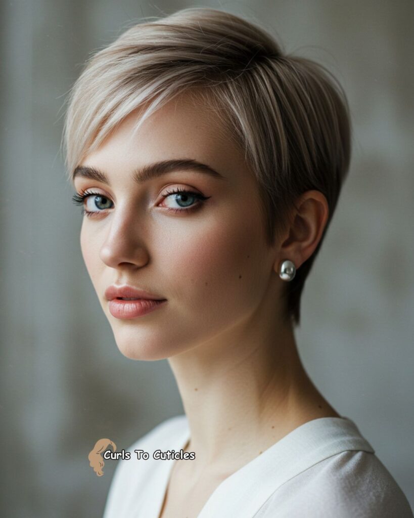 Pixie Cut Hairstyles for Oval Faces