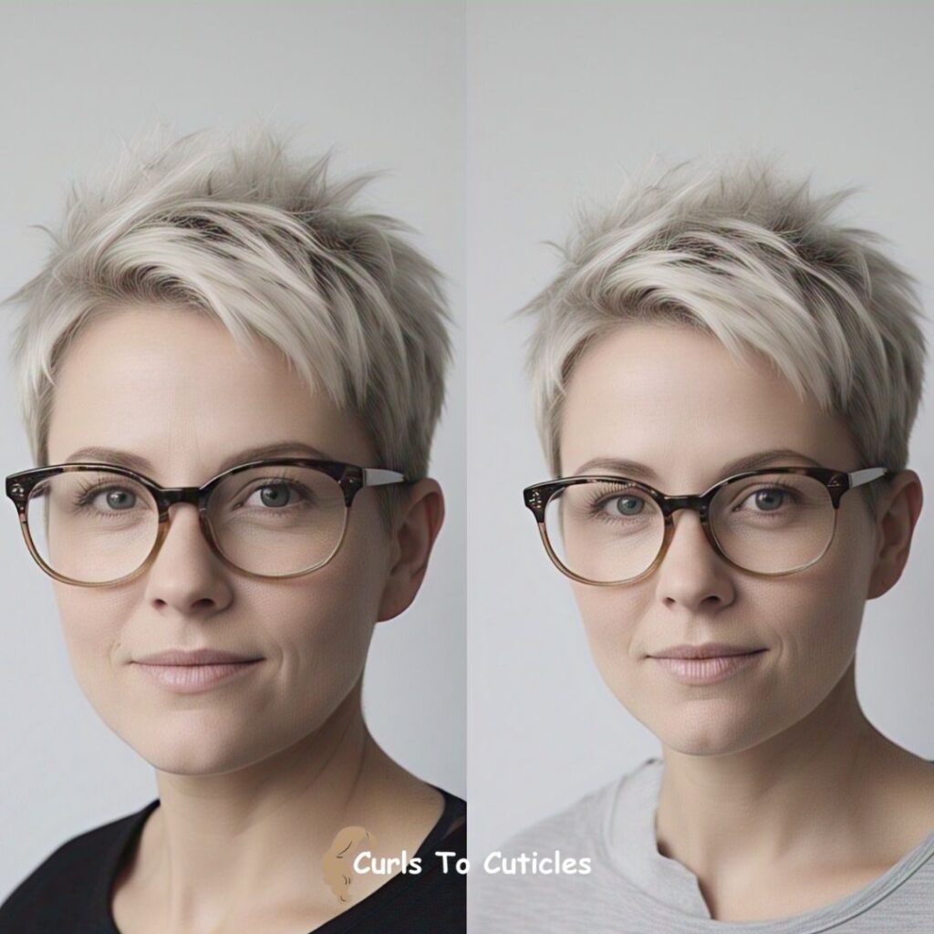 Short Hairstyles for Round Faces 2