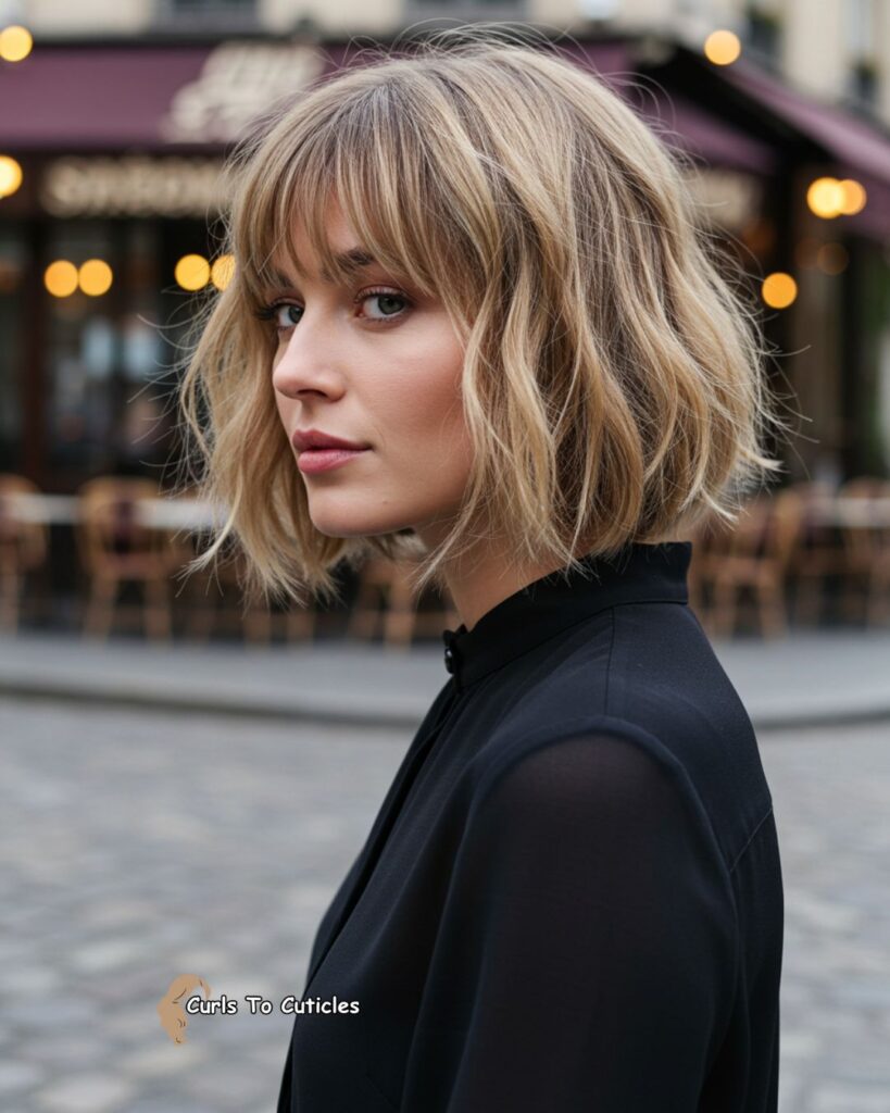 The French Girl Bob Chic Short Hairstyle