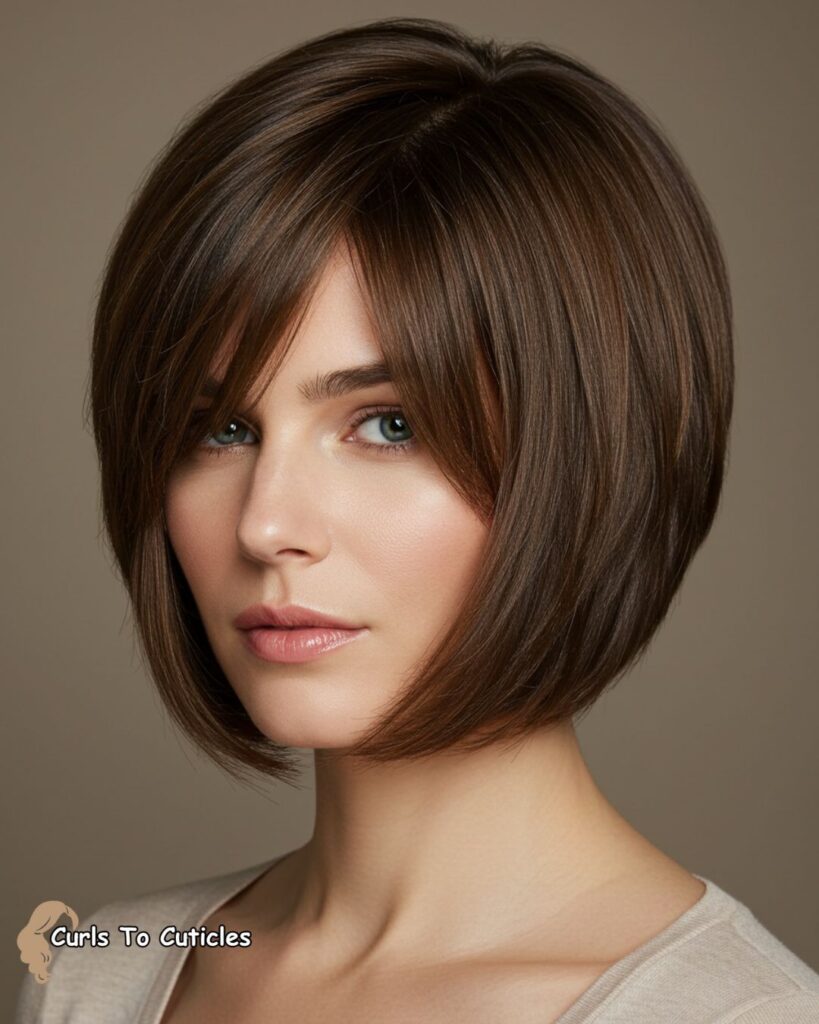 short Hairstyle for heart Faces