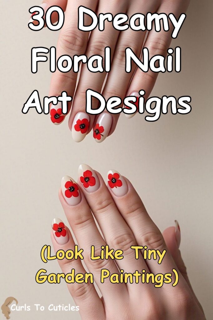 30 Dreamy Floral Nail Art Designs That Look Like Tiny Garden Paintings