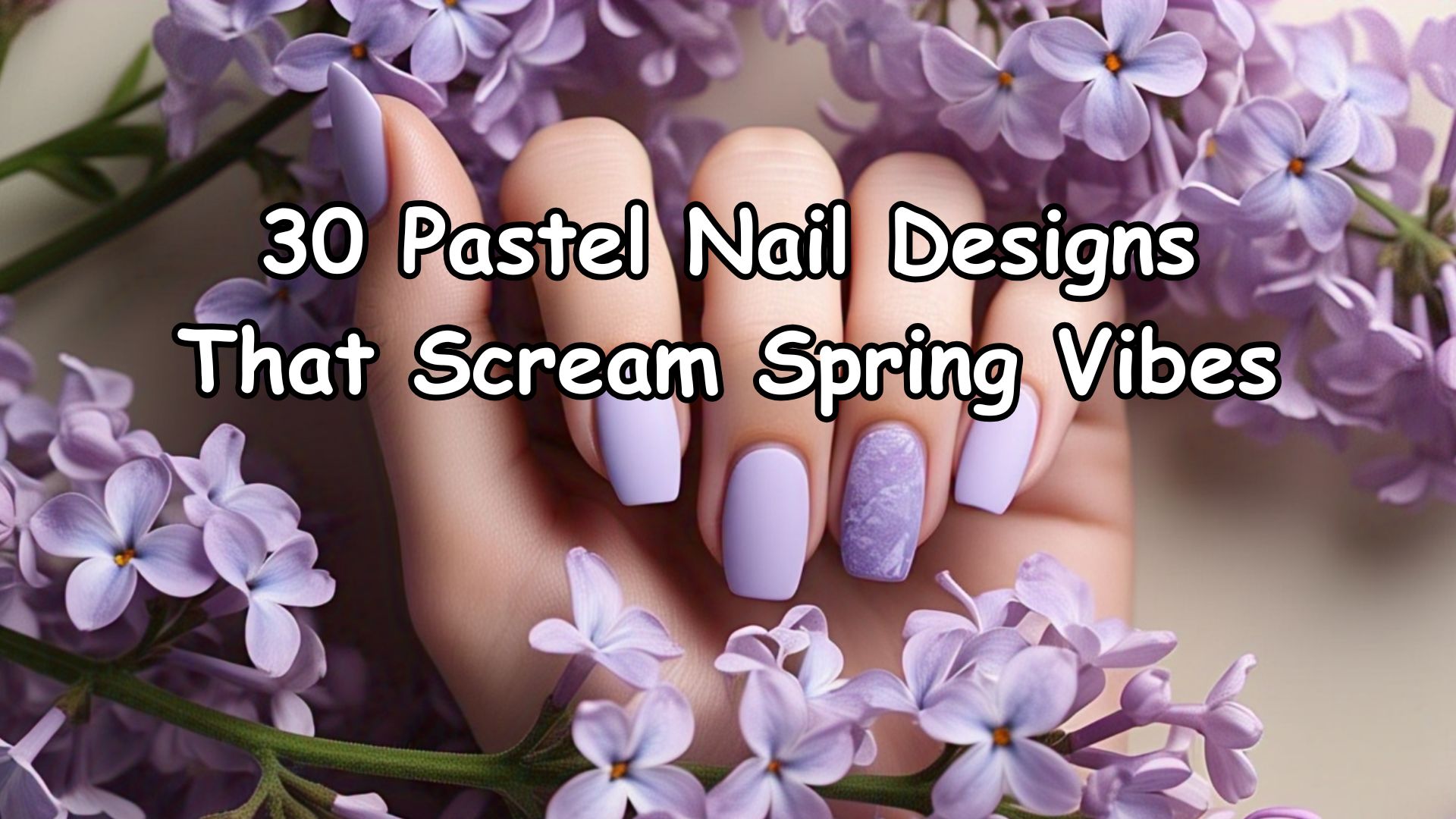 30 Pastel Nail Designs That Scream Spring Vibes