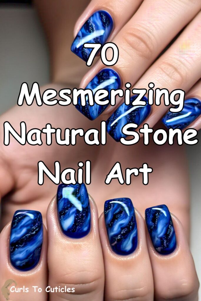 70 Mesmerizing Nail Art Designs Inspired by Natural Stones